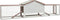 vidaXL - Konijnenhok - 310x70x87 - cm - massief - grenen- - en - vurenhout - mokka