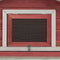 vidaXL - Konijnenhok - 310x70x87 - cm - massief - grenen- - en - vurenhout - rood