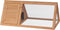 vidaXL - Konijnenhok - hout - grijs