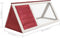vidaXL - Konijnenhok - hout - rood
