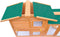 vidaXL - Konijnenhok - voor - buiten - groot - 145x45x84 - cm - hout - bruin - en - wit