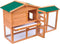 vidaXL - Konijnenhok - voor - buiten - groot - hout
