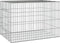 vidaXL - Konijnenkooi - 78x54x54 - cm - gegalvaniseerd - ijzer