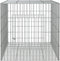 vidaXL - Konijnenkooi - 78x54x54 - cm - gegalvaniseerd - ijzer