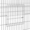 vidaXL - Konijnenkooi - met - 2 - panelen - 220x110x55 - cm - gegalvaniseerd - ijzer