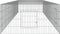 vidaXL - Konijnenkooi - met - 4 - panelen - 433x109x54 - cm - gegalvaniseerd - ijzer