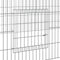 vidaXL - Konijnenkooi - met - 4 - panelen - 433x109x54 - cm - gegalvaniseerd - ijzer