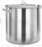 vidaXL - Kookpan - 50 - L - 40x40 - cm - roestvrij - staal