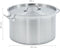 vidaXL - Kookpan - 58 - L - 50x30 - cm - roestvrij - staal