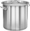 vidaXL - Kookpan - 58 - L - 50x30 - cm - roestvrij - staal