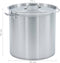 vidaXL - Kookpan - 71 - L - 45x45 - cm - roestvrij - staal