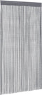 vidaXL - Koordgordijnen - 2 - st - 100x250 - cm - antracietkleurig