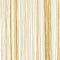 vidaXL - Koordgordijnen - 2 - st - 100x250 - cm - goudkleurig