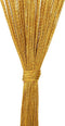 vidaXL - Koordgordijnen - 2 - st - 100x250 - cm - goudkleurig