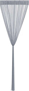 vidaXL - Koordgordijnen - 2 - st - 100x250 - cm - lichtgrijs