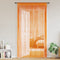 vidaXL - Koordgordijnen - 2 - st - 100x250 - cm - oranje
