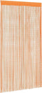 vidaXL - Koordgordijnen - 2 - st - 100x250 - cm - oranje