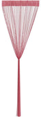 vidaXL - Koordgordijnen - 2 - st - 100x250 - cm - roze
