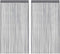 vidaXL - Koordgordijnen - 2 - st - 140x250 - cm - antracietkleurig