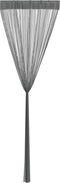 vidaXL - Koordgordijnen - 2 - st - 140x250 - cm - antracietkleurig