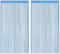 vidaXL - Koordgordijnen - 2 - st - 140x250 - cm - lichtblauw