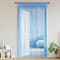 vidaXL - Koordgordijnen - 2 - st - 140x250 - cm - lichtblauw