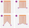 vidaXL - Koordgordijnen - 2 - st - 140x250 - cm - oranje