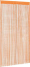 vidaXL - Koordgordijnen - 2 - st - 140x250 - cm - oranje