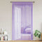 vidaXL - Koordgordijnen - 2 - st - paars - 140x250 - cm