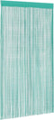 vidaXL - Koordgordijnen - 2 - st - turkoois - 100x250 - cm