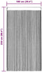 vidaXL - Koordgordijnen - 2 - st - Veelkleurig - 100x250 - cm