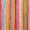 vidaXL - Koordgordijnen - 2 - st - Veelkleurig - 100x250 - cm