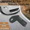 vidaXL - Koppeling - voor - fietsaanhanger