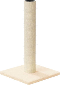 vidaXL - Krabpaal - 22x22x45 - cm - crèmekleurig
