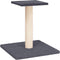 vidaXL - Krabpaal - met - platform - 38 - cm - donkergrijs
