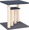 vidaXL - Krabpaal - met - platforms - 50 - cm - donkergrijs