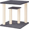 vidaXL - Krabpaal - met - platforms - 50 - cm - donkergrijs