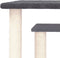 vidaXL - Krabpaal - met - platforms - 50 - cm - donkergrijs