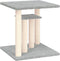 vidaXL - Krabpaal - met - platforms - 50 - cm - lichtgrijs