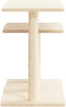 vidaXL - Krabpaal - met - platforms - 62,5 - cm - crèmekleurig
