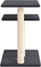vidaXL - Krabpaal - met - platforms - 62,5 - cm - donkergrijs