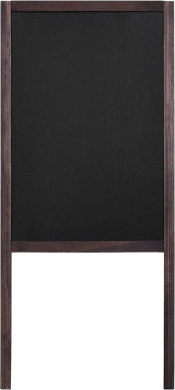 vidaXL - Krijtbord - dubbelzijdig - vrijstaand - 40x60 - cm - cederhout