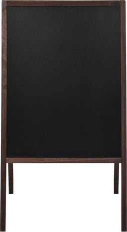 vidaXL - Krijtbord - dubbelzijdig - vrijstaand - 60x80 - cm - cederhout