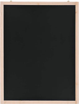 vidaXL - Krijtbord - voor - aan - de - wand - 60x80 - cm - cederhout