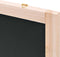 vidaXL - Krijtbord - voor - aan - de - wand - 60x80 - cm - cederhout