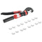 vidaXL - Krimptang - hydraulisch - 4-6-8-10-16-25-35-70 - mm²