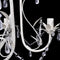 vidaXL - Kristallen - kroonluchter - met - wit - elegant - design - (3 - lampen)