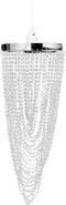vidaXL - Kroonluchter - met - kristallen - 22 - x - 58 - cm