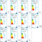vidaXL - Kroonluchter - wit - metaal - 8 - x - E14 - lampen