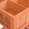 vidaXL - Kruidenplantenbak - 80x60x80 - cm - massief - vurenhout